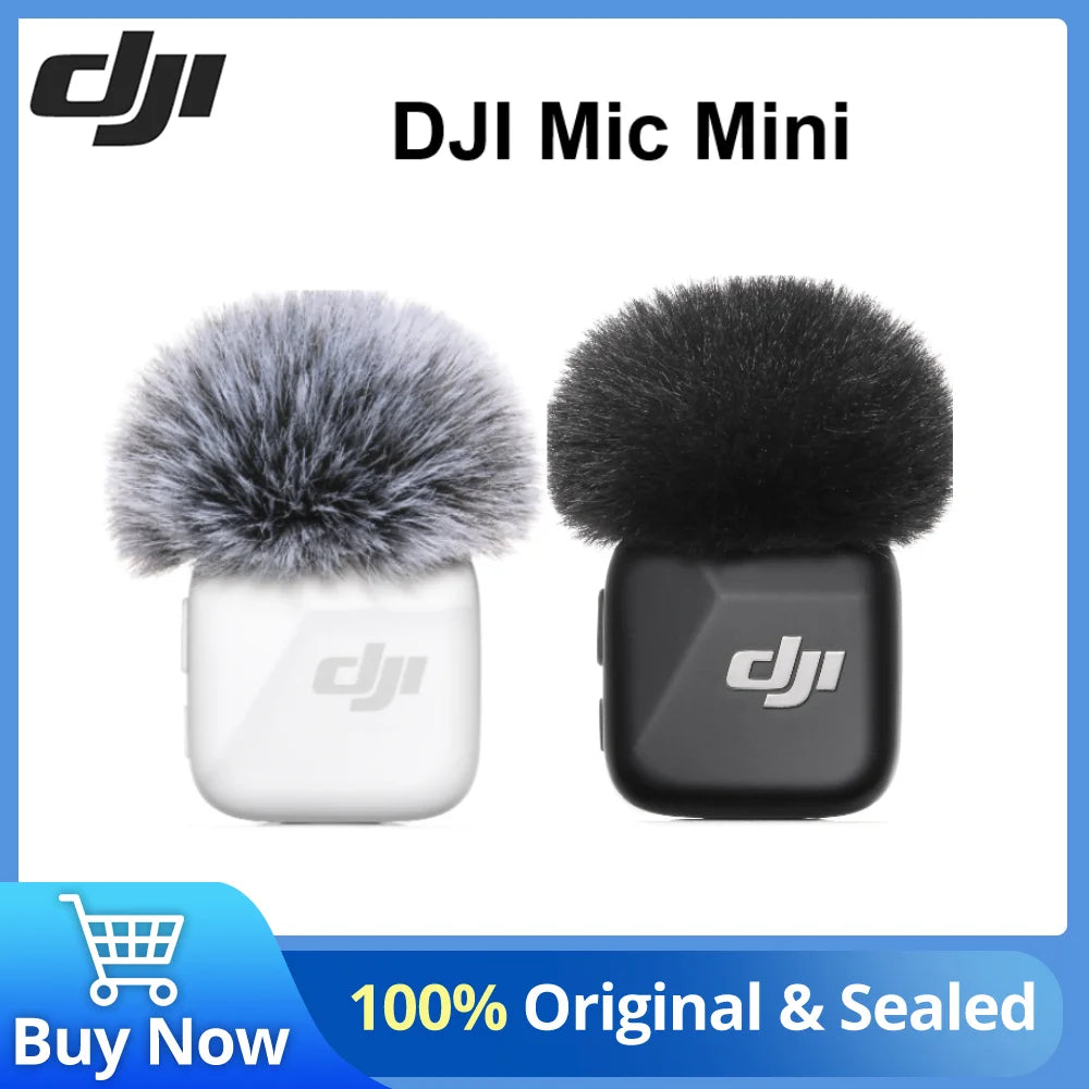 🎙️ DJI Mic Mini – Micrófono Inalámbrico Ultra Compacto y Profesional 48-Hour