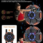🥊 Máquina de Boxeo con Música y Luces – Entrena con Ritmo, Golpea con Estilo