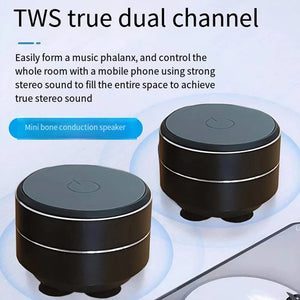 🔊 Mini Altavoz de Conducción Ósea con Ventosa – Sonido Portátil desde Cualquier Superficie