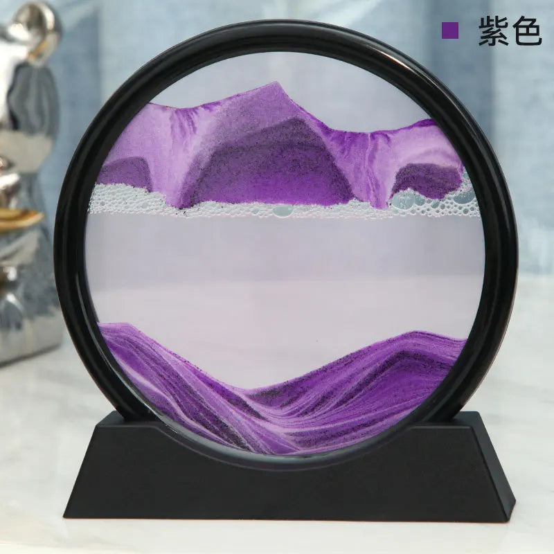 🌊 Cuadro de Arena Móvil 3D – Paisajes Marinos Hipnotizantes