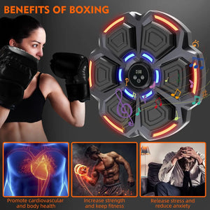🥊 Máquina de Boxeo con Música y Luces – Entrena con Ritmo, Golpea con Estilo