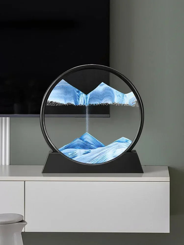 🌊 Cuadro de Arena Móvil 3D – Paisajes Marinos Hipnotizantes