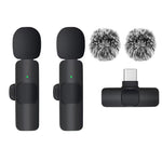 🎤Micrófono Inalámbrico BASIX Lavalier para iPhone y Android – Grabación Profesional sin Cables
