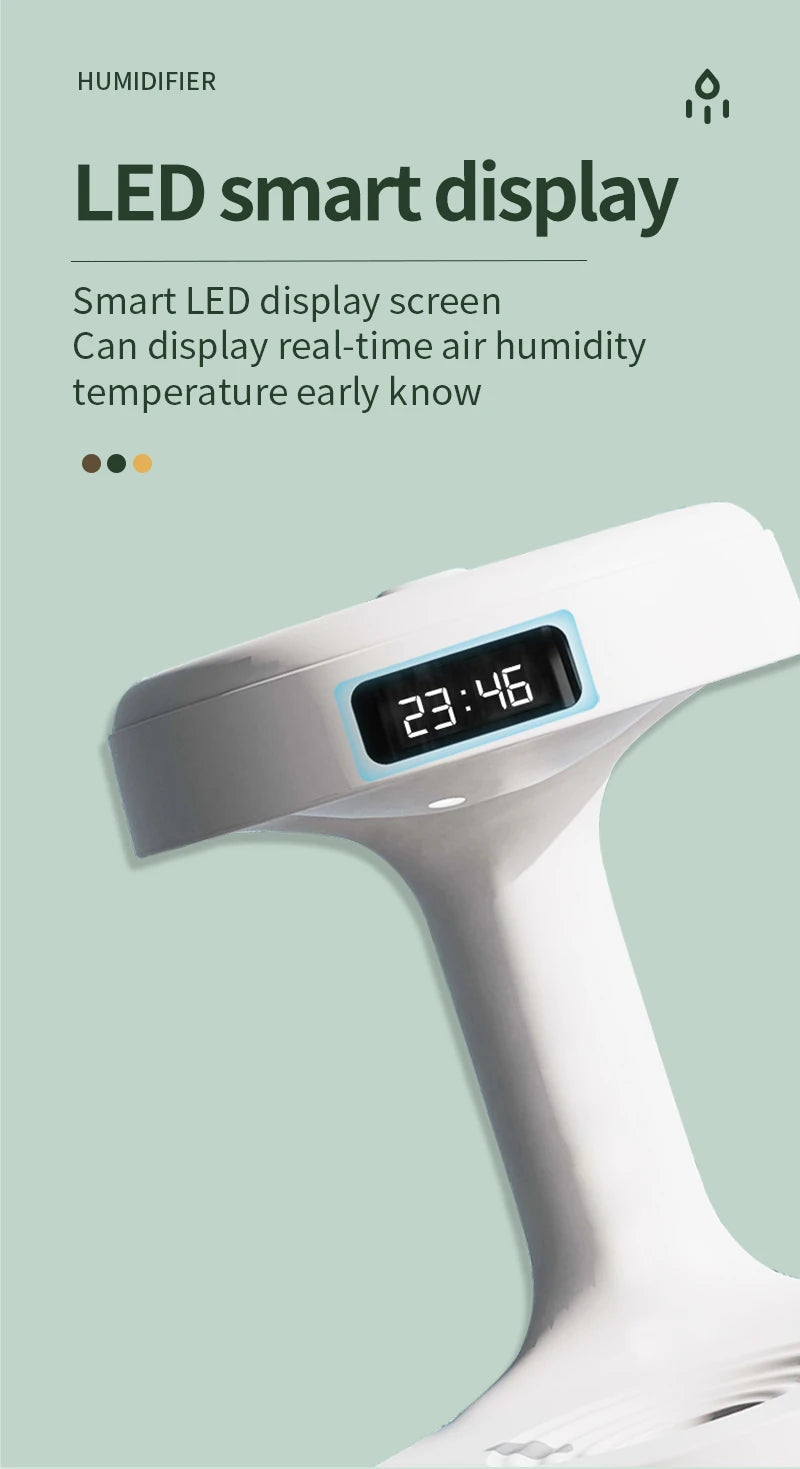 Humidificador de Aire Antigravedad 🌊