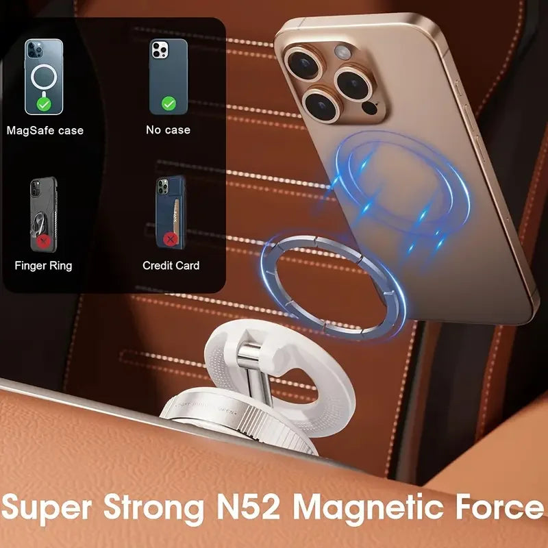 💎 Soporte Magnético N52 para Teléfono – Potencia, Elegancia y Comodidad