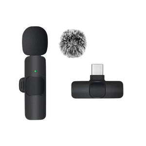🎤Micrófono Inalámbrico BASIX Lavalier para iPhone y Android – Grabación Profesional sin Cables
