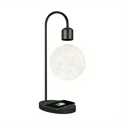 Lunar Levitation Lamp – Lámpara Lunar Flotante con Carga Inalámbrica