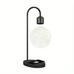 Lunar Levitation Lamp – Lámpara Lunar Flotante con Carga Inalámbrica