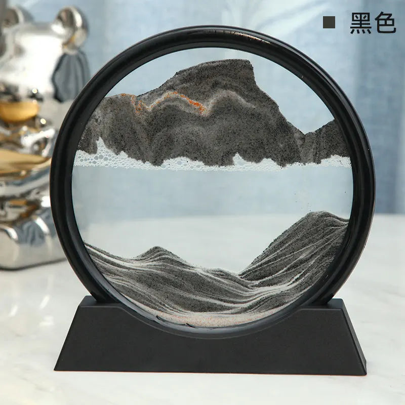 🌊 Cuadro de Arena Móvil 3D – Paisajes Marinos Hipnotizantes
