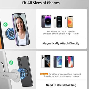 🧲 Soporte Magnético Portátil para Teléfono – Doble Pantalla al Instante