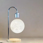 Lunar Levitation Lamp – Lámpara Lunar Flotante con Carga Inalámbrica