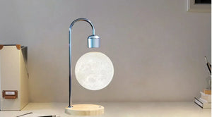 Lunar Levitation Lamp – Lámpara Lunar Flotante con Carga Inalámbrica