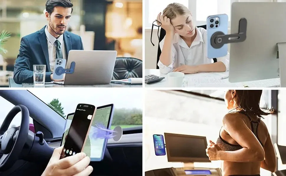 🧲 Soporte Magnético Portátil para Teléfono – Doble Pantalla al Instante