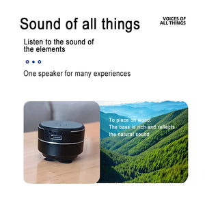 🔊 Mini Altavoz de Conducción Ósea con Ventosa – Sonido Portátil desde Cualquier Superficie