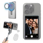 📸 Monitor Selfie Inalámbrico – Usa la Cámara Trasera de tu Celular para Grabaciones Pro