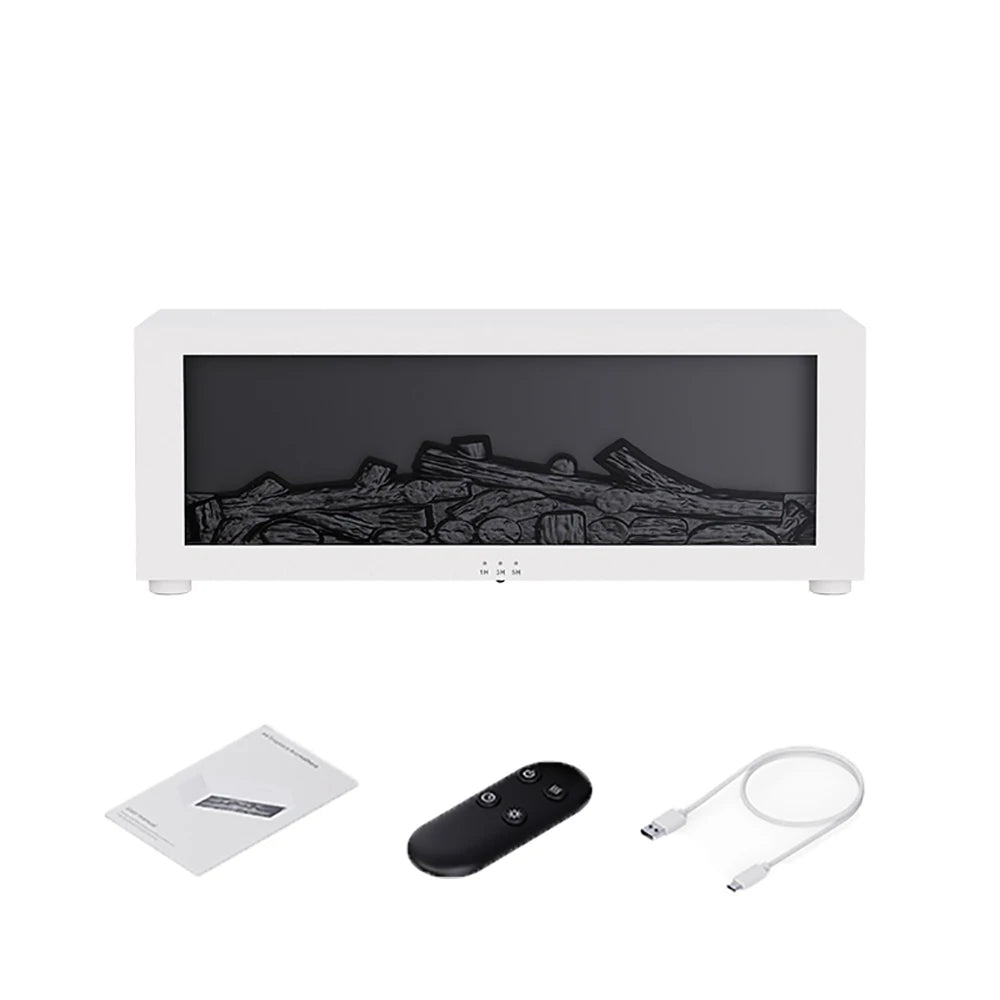 Humidificador de Aire con Aromaterapia y Luz LED con Control Remoto