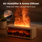 Humidificador de Aire con Aromaterapia y Luz LED con Control Remoto