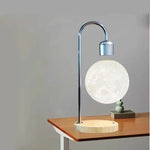 Lunar Levitation Lamp – Lámpara Lunar Flotante con Carga Inalámbrica