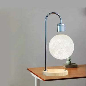 Lunar Levitation Lamp – Lámpara Lunar Flotante con Carga Inalámbrica