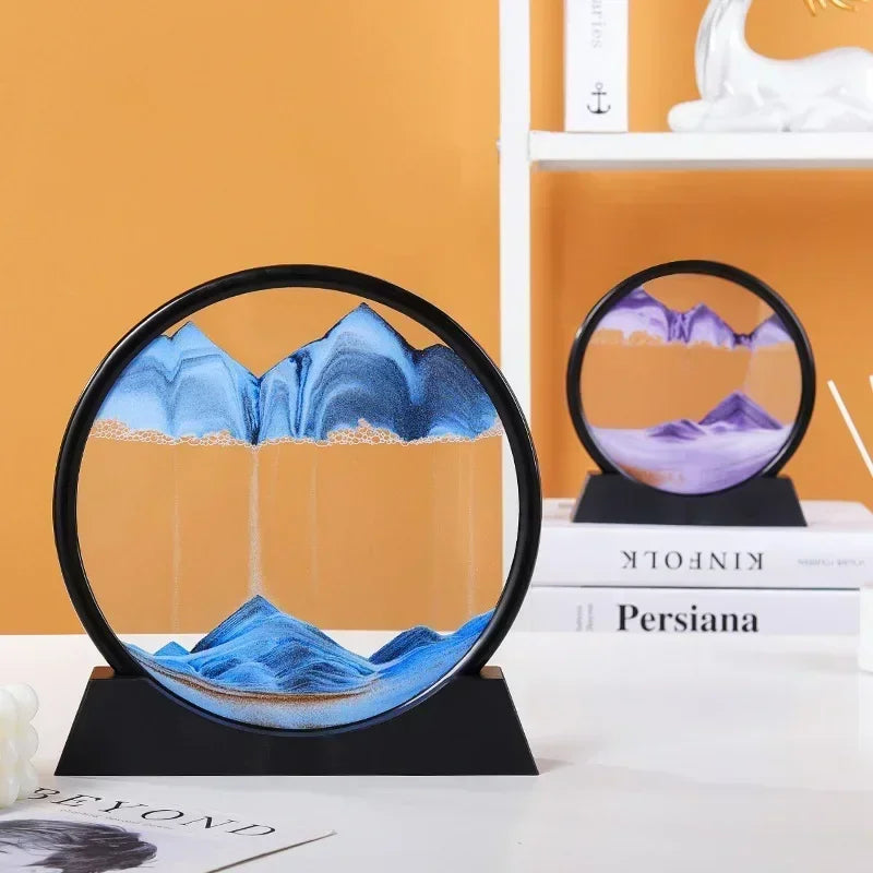 🌊 Cuadro de Arena Móvil 3D – Paisajes Marinos Hipnotizantes