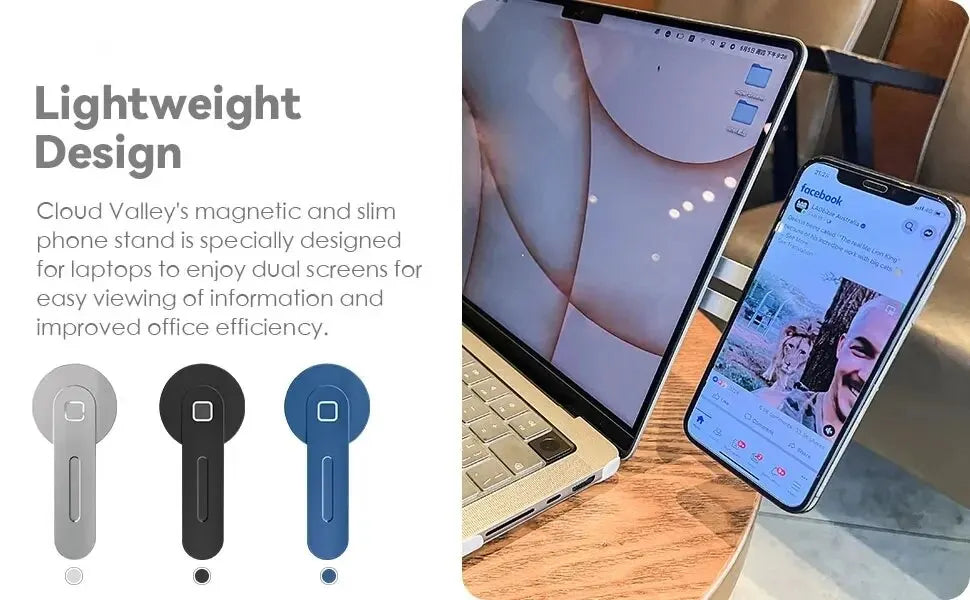 🧲 Soporte Magnético Portátil para Teléfono – Doble Pantalla al Instante