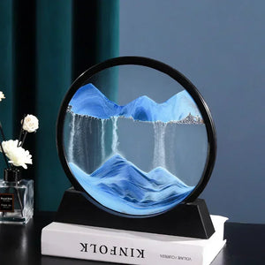 🌊 Cuadro de Arena Móvil 3D – Paisajes Marinos Hipnotizantes