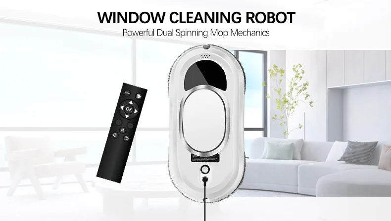 🪟 Robot Limpiavidrios Inteligente – Limpieza Segura, Rápida y Sin Esfuerzo