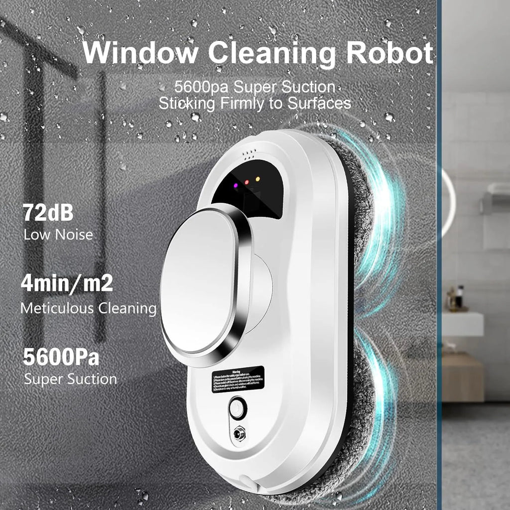 🪟 Robot Limpiavidrios Inteligente – Limpieza Segura, Rápida y Sin Esfuerzo
