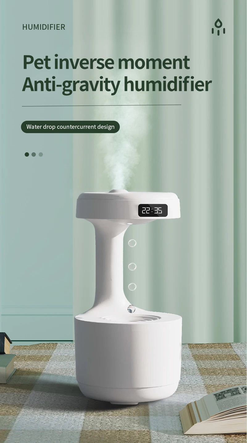 Humidificador de Aire Antigravedad 🌊