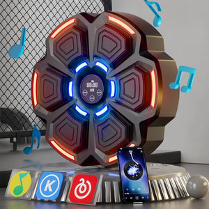🥊 Máquina de Boxeo con Música y Luces – Entrena con Ritmo, Golpea con Estilo