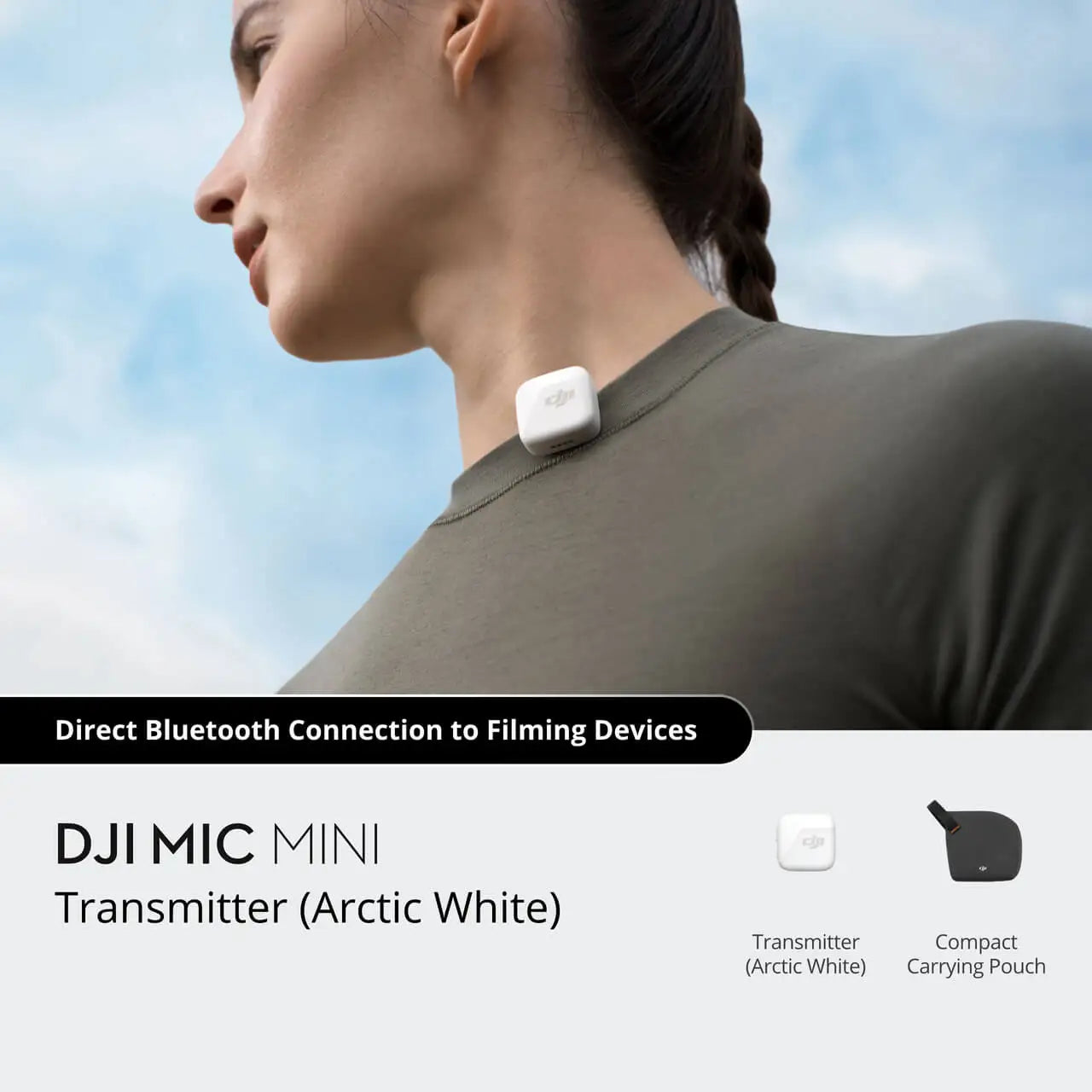 🎙️ DJI Mic Mini – Micrófono Inalámbrico Ultra Compacto y Profesional 48-Hour