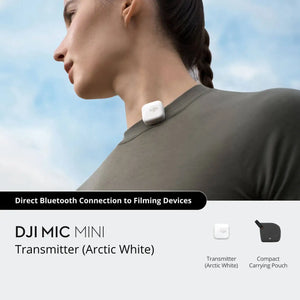 🎙️ DJI Mic Mini – Micrófono Inalámbrico Ultra Compacto y Profesional 48-Hour