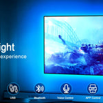 🎆 Iluminación LED para TV 3M a 10M – Control por App, Sincronización Musical y 16 Colores