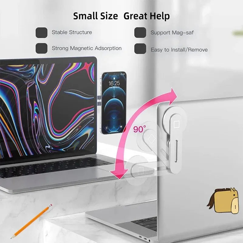 🧲 Soporte Magnético Portátil para Teléfono – Doble Pantalla al Instante
