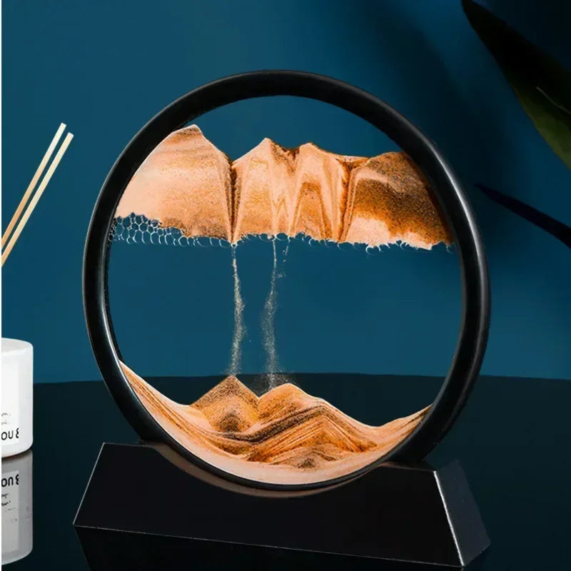 🌊 Cuadro de Arena Móvil 3D – Paisajes Marinos Hipnotizantes