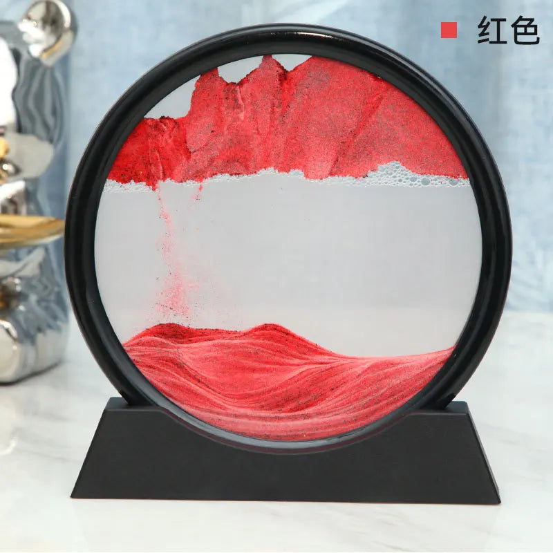 🌊 Cuadro de Arena Móvil 3D – Paisajes Marinos Hipnotizantes