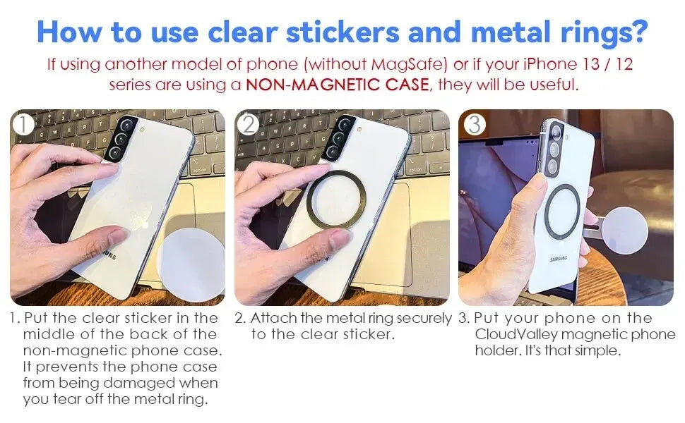 🧲 Soporte Magnético Portátil para Teléfono – Doble Pantalla al Instante