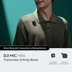 🎙️ DJI Mic Mini – Micrófono Inalámbrico Ultra Compacto y Profesional 48-Hour