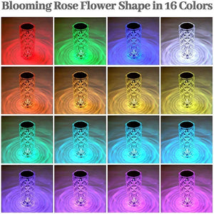 🌟 Lámpara de Cristal Diamante RGB – Toque Mágico de Luz para Tu Espacio