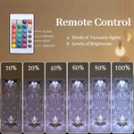 🌟 Lámpara de Cristal Diamante RGB – Toque Mágico de Luz para Tu Espacio