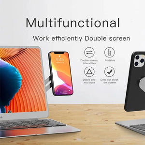 🧲 Soporte Magnético Portátil para Teléfono – Doble Pantalla al Instante