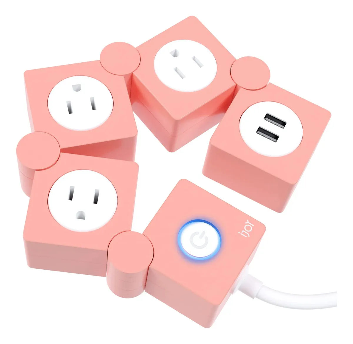 🟢 ¡Energía sin límites con estilo! | Regleta Flexible con USB y Protección Inteligente ⚡