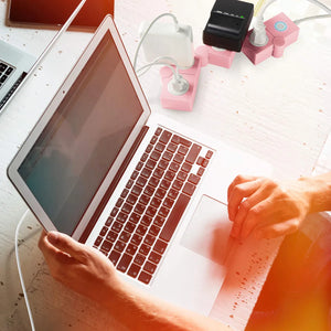 🟢 ¡Energía sin límites con estilo! | Regleta Flexible con USB y Protección Inteligente ⚡